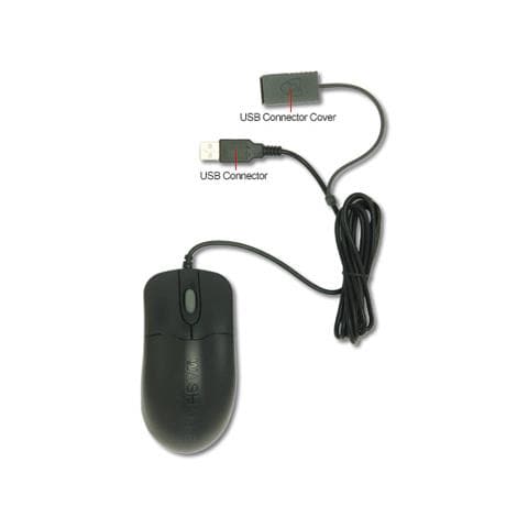 STM042, USB, Ottico, Ufficio, Nero, Plastica, IP 68, NEMA 4X, WEEE, CE, FCC - Foto 3